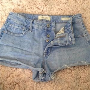 Pacsun Lightwash Cutoff Shorts